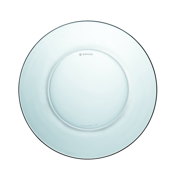 Duralex Lys Commercial Dishwasher Safe 7.5'' Tempered Glass Salad Or Dessert Plate , Set of 6